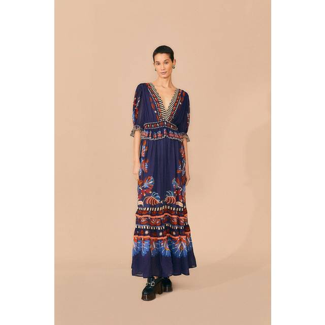 Diesel - Robe en maille à manches longues - Robes - Femme - Bleu - XL
