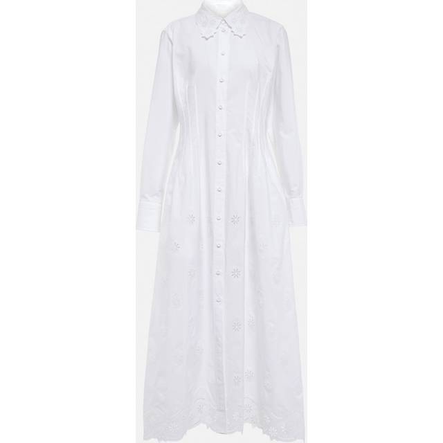 ChloÃ© Embroidered midi shirt dress