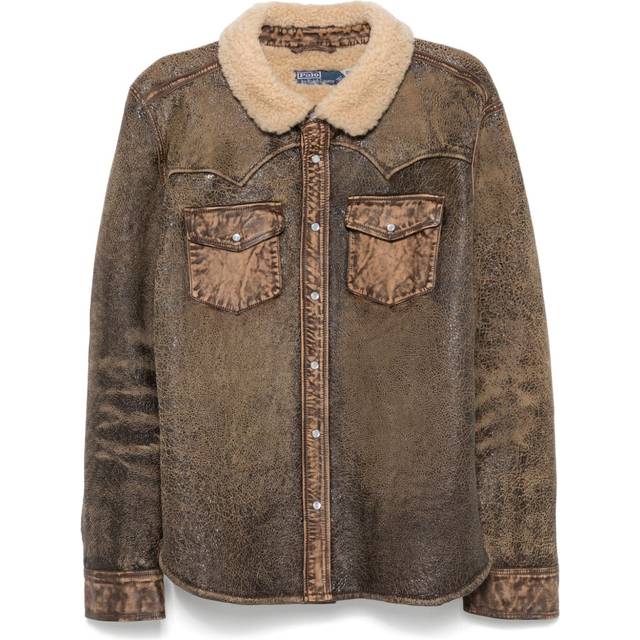 Polo Ralph Lauren - panelled bomber jacket - women - Cotton/Polyester/Viscose/Cotton/Recycled Polyester/Polyester - L - Green