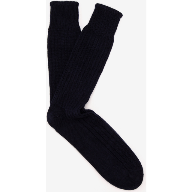 Dunhill Luxury Men's Socks - Blue - 5-6