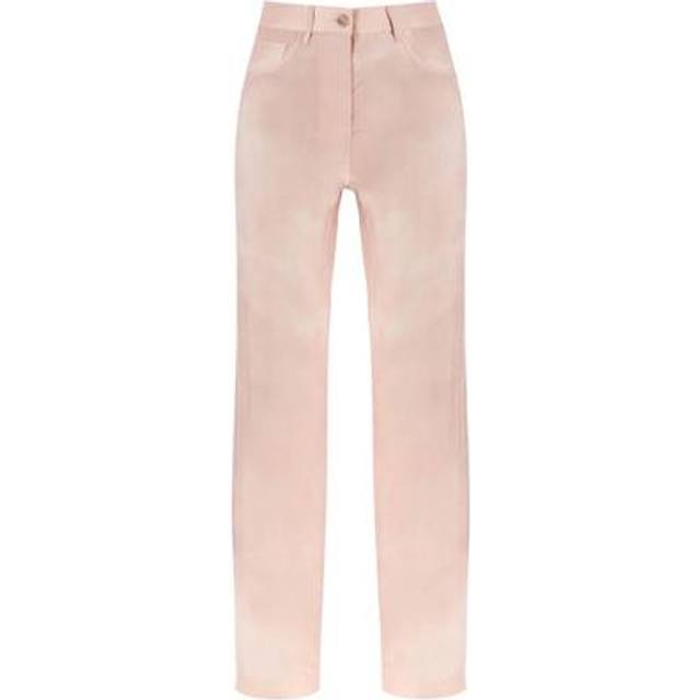 Acne Studios, Byxor, Dam, XL, Denim, Klassiska denimbyxor - purple (XL)