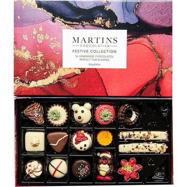 Martin’s chocolatier festive signature collection,16 luxury chocolates gift box