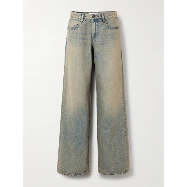 SLVRLAKE - Mica Low-rise Wide-leg Jeans - Mid denim - Blue - 31