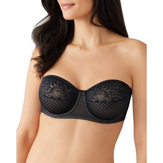 Visual Effects Strapless Minimizer Bra - BLACK - 32F EU (32DDD US)