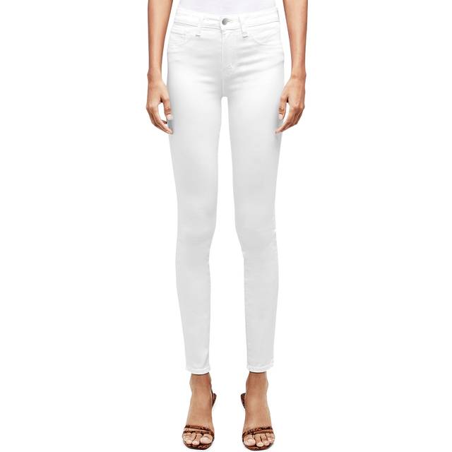 Marguerite High-Rise Skinny Jeans - BLANC - 32
