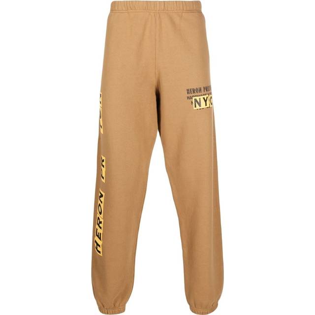 Men's joggers heron preston hardwear&tools sweatpants in brown