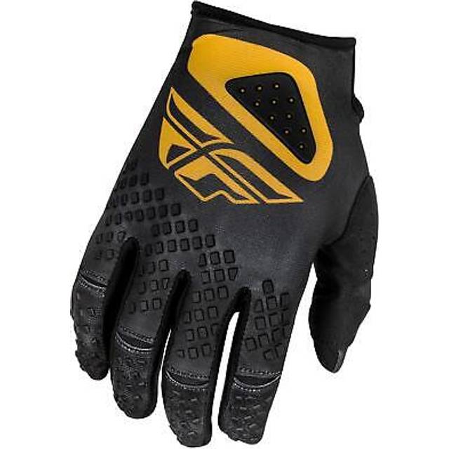 Fly Racing Kinetic Center Crosshandsker - Sort/Guld