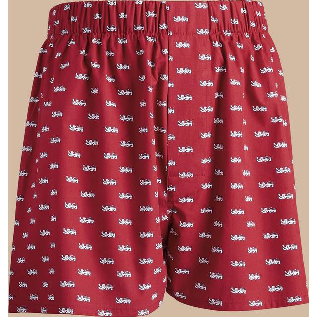 British & Irish Lions Charles Tyrwhitt Print Woven Boxers - Red