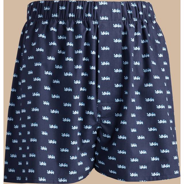 British & Irish Lions Charles Tyrwhitt Print Woven Boxers - Blue