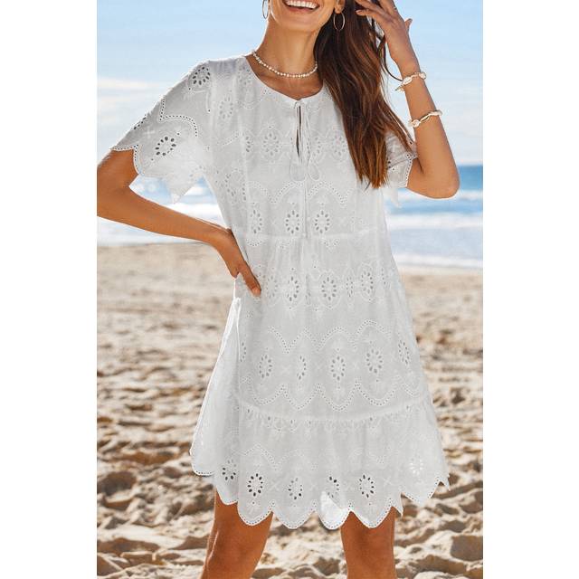 Rebecca Minkoff Lincoln Eyelet Shift Dress