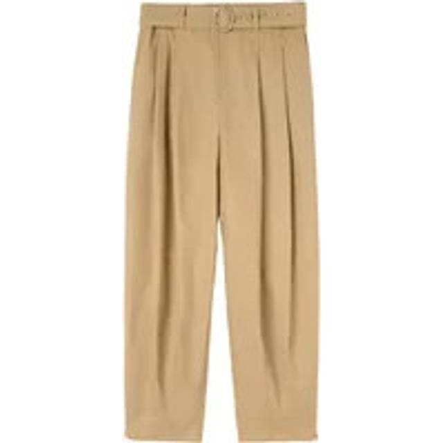 Double-pleated Baggy Fit Cotton Pants size 48 (48)