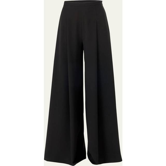 Carolina Herrera High-Waist Wide Leg Pleated Pant
