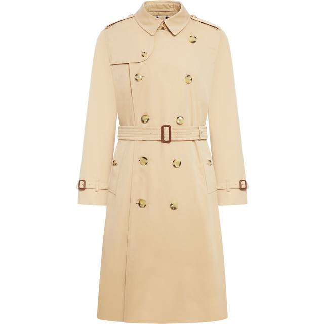 MK Oversized Cotton Twill Trench Coat - Brown - Michael Kors - M-L