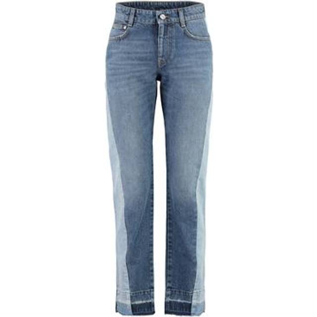Stella Mccartney Women's 5-Pocket Straight-Leg Jeans in Denim | Size 27 | 6D01843SPH39 Color 4147 (27)