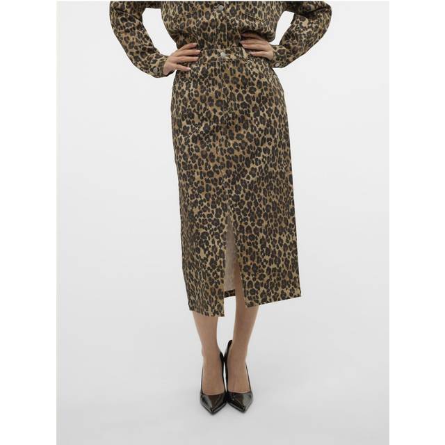 Vmveri High Waist Long Skirt