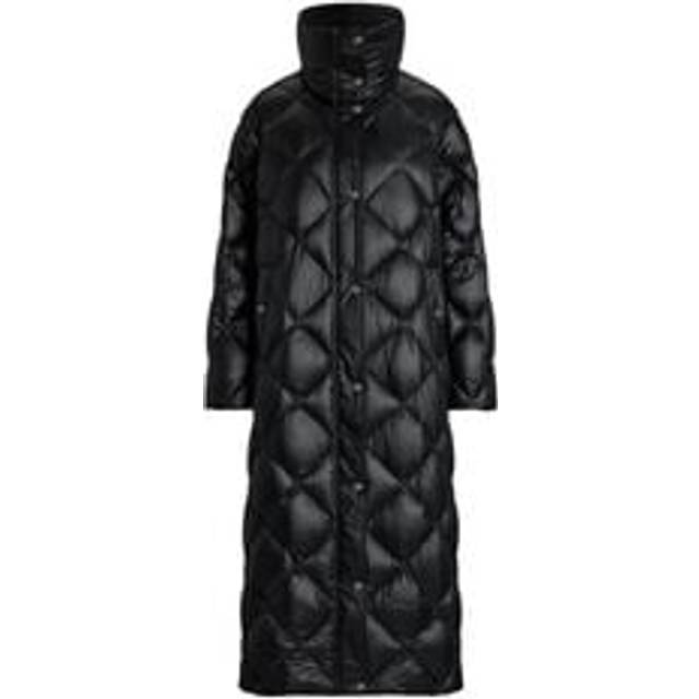 Lauren by Ralph Lauren Long Puffer Jacket - Black