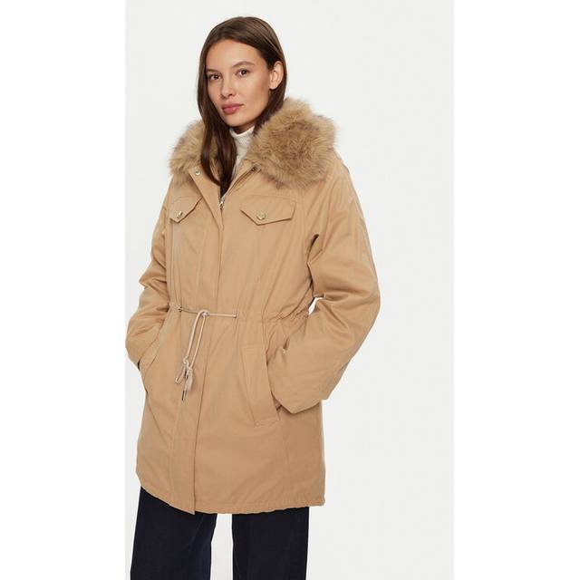 Guess  Parka LUCIE PARKA FAUX FUR  - EU XL - Beige - EU XL