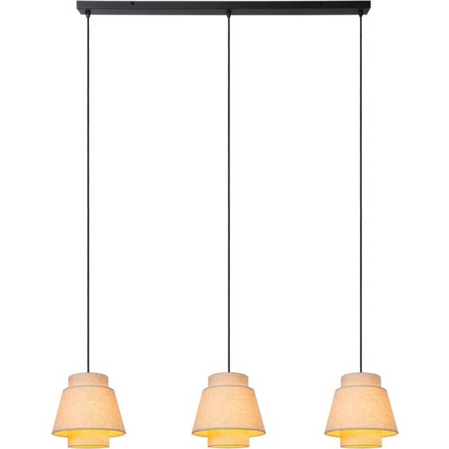 Lucide Tribute Pendant Light 60Cm 1Xe27 - Cream, Cream