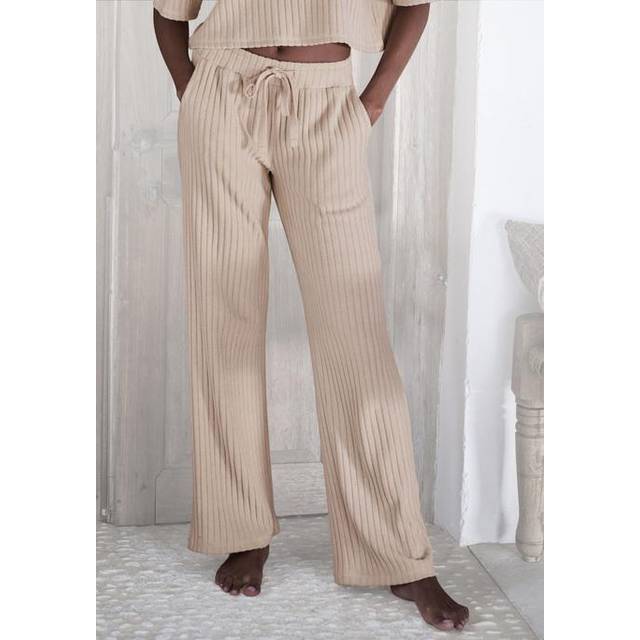 LASCANA Loungewear Pants - Brown