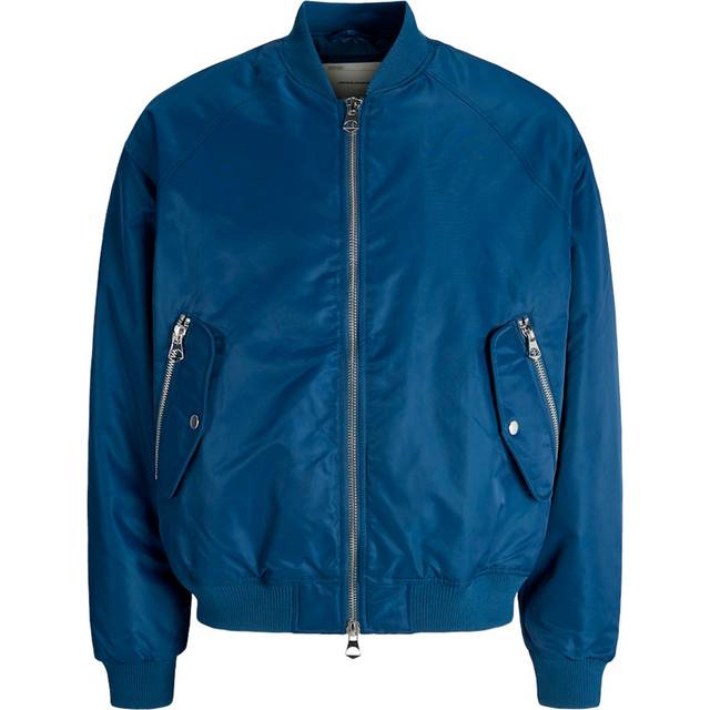 Jack & jones mens bomber jacket lightweight casual outwear jacket for men uk