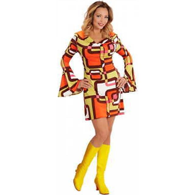 Groovy 70´s Kleid Tubes L