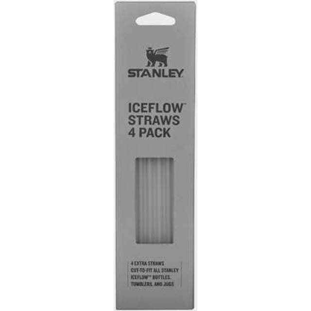 Stanley - IceFlow Flip Straw Sugrör 4-pack Klar
