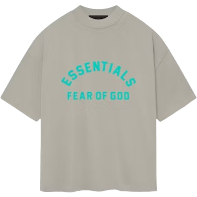Fear of God Essentials SS24 Heavy Jersey Crewneck T-Shirt 'Seal' 125SP242005F - XXS