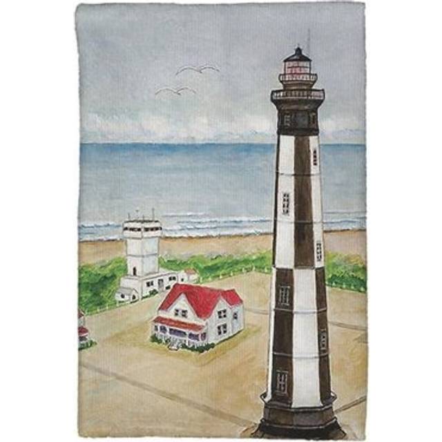 Betsy Drake KT737 Cape Henry Lighthouse Kitchen Towel