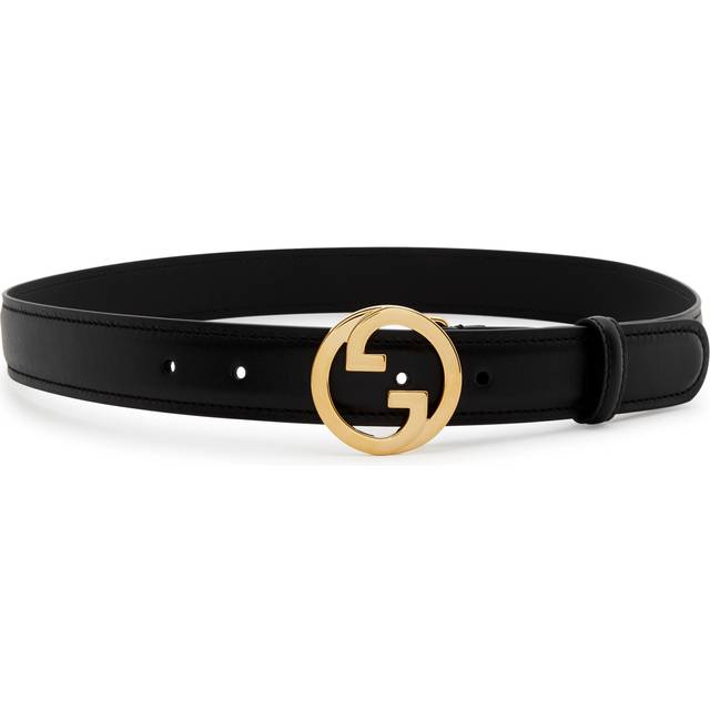 GUCCI Blondie Thin Belt, Size 120 - Black - GUCCI 120