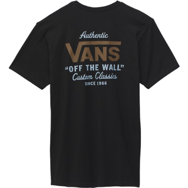Vans Men's Holder St T-Shirt - Black, Black, Size S, Men