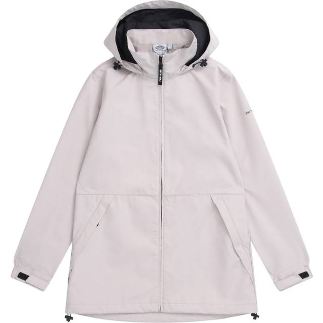 (6 UK, Light Beige) Animal Womens/Ladies Pace Packable Waterproof Jacket