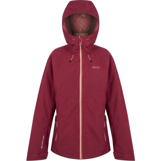 Regatta Women's Breathable Wentwood IX 3-in-1 Jacket Rumba Red Peach Parfait Inner, Size: 16