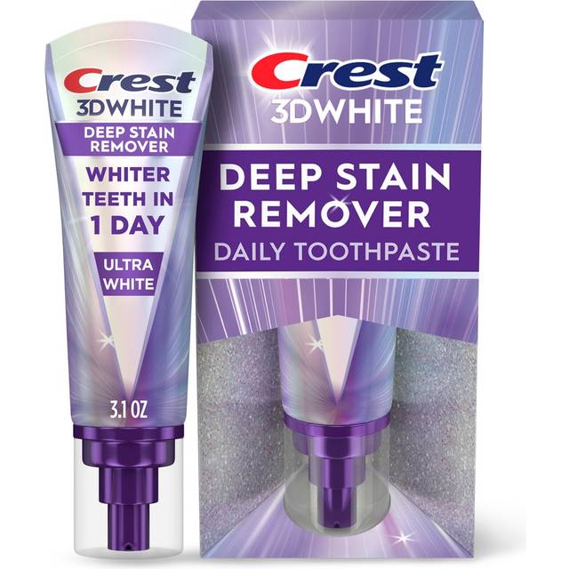 Crest 3DWhite Brilliance Deep Stain Remover Ultra White Toothpaste - 3.1oz