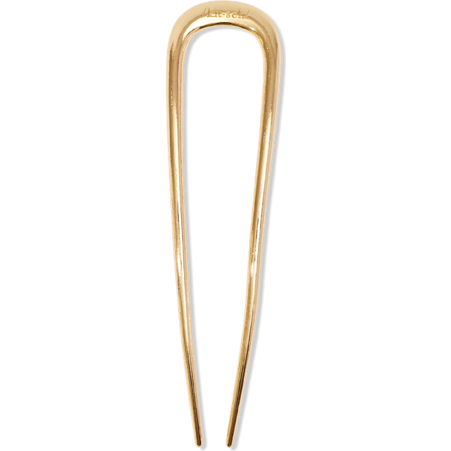 Kitsch Metal French Hair Pins for Women - Gold French Pins for Thick Hair  U Shaped Hair Pins  Metal Hair Pin for All Hair Types  Hair Sticks for Buns