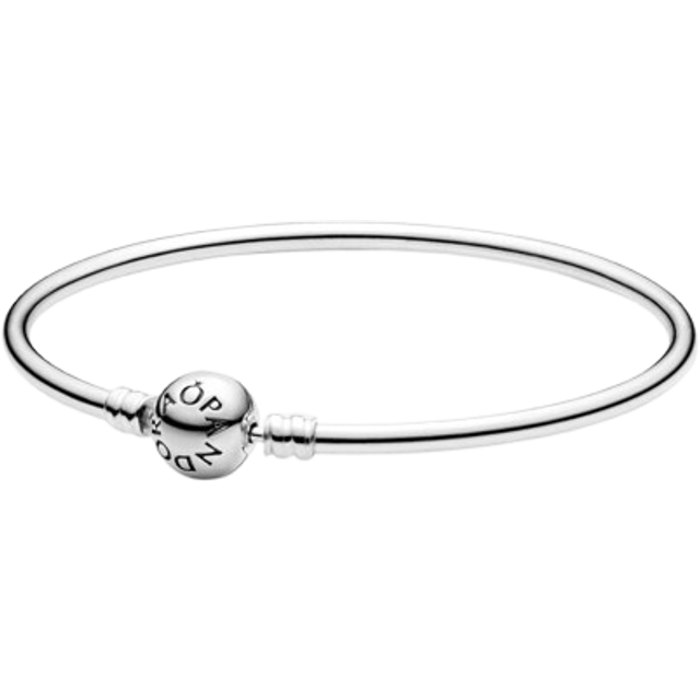 Pandora Silver Bangle - 21 cm - 21cm
