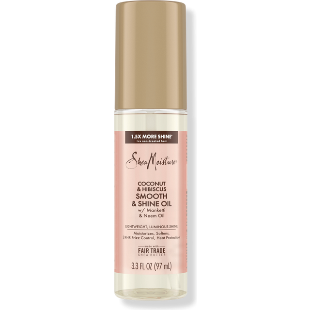 SheaMoisture Smooth & Shine Hair Oil Coconut & Hibiscus 3.3 fl oz