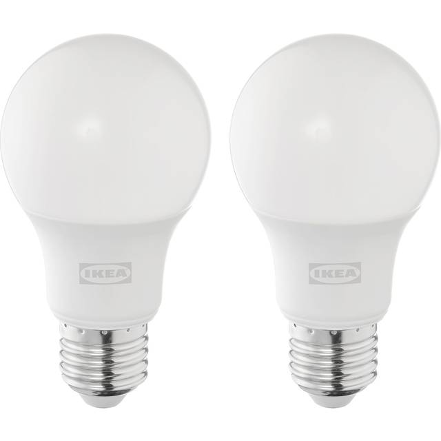 SOLHETTA LED ljuskälla E27 806 lumen, dimbar/globformad opalvit