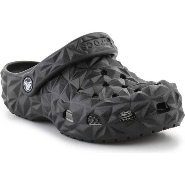 Crocs - Tofflor Classic Geometric Clog K - Svart