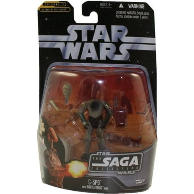 "Star Wars Saga Legends - C-3PO with Battle Droid Head 3.75"""""""" Figure wi"