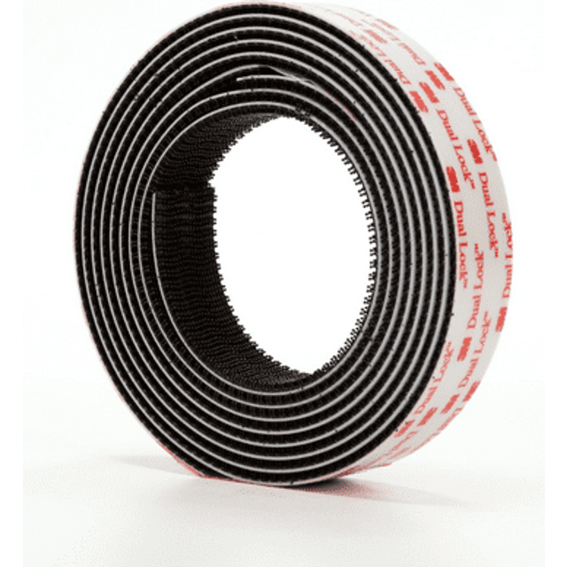 3M Dual Lock Reclosable Fastener SJ3550 250 Black