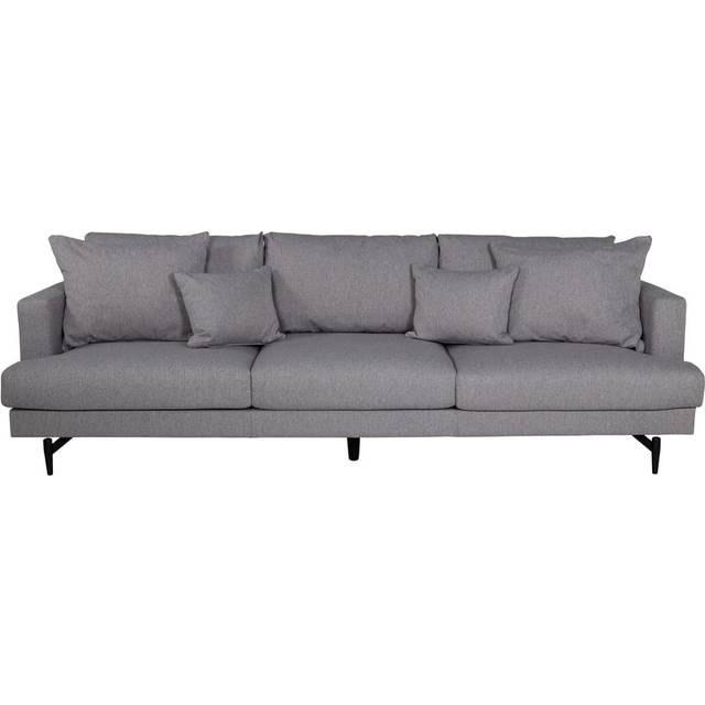 Sky Furniture Sofia Grey Sofa 260cm 3 personers