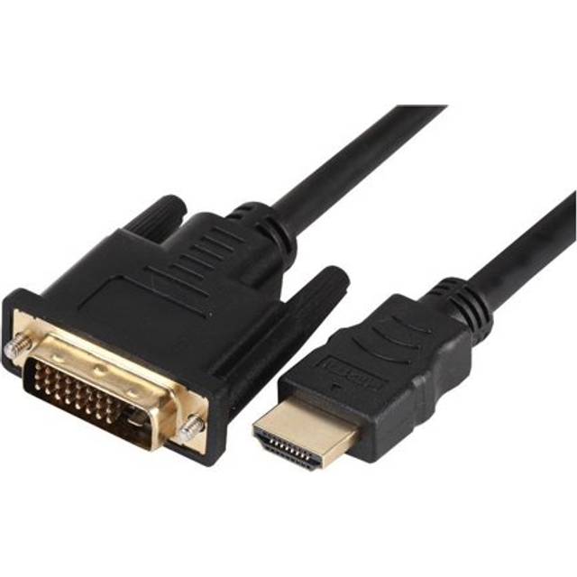 Pro Signal High Speed Hdmi Lead Male To Dvi-d Male Gold Plated Connectors 5m