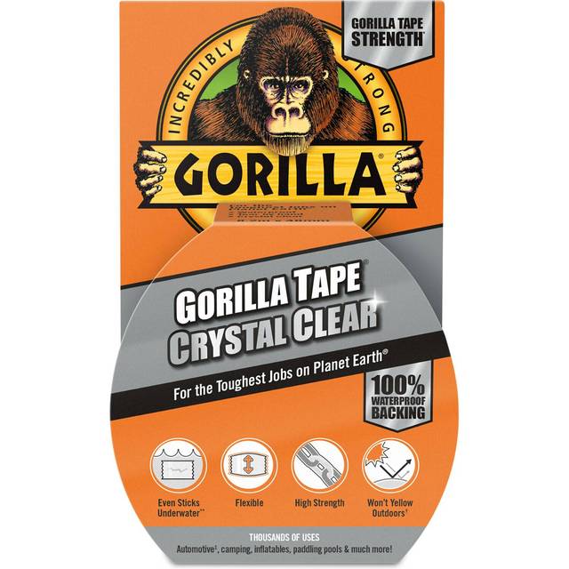 Gorilla Clear Repair Adhesive Tape - 48mm x 8.2M - Transparent