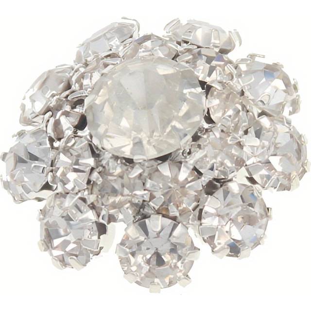 TEMU 5pcs Rhinestone Shank Buttons Diy Fashion Ladies Girls Clothes Accessories