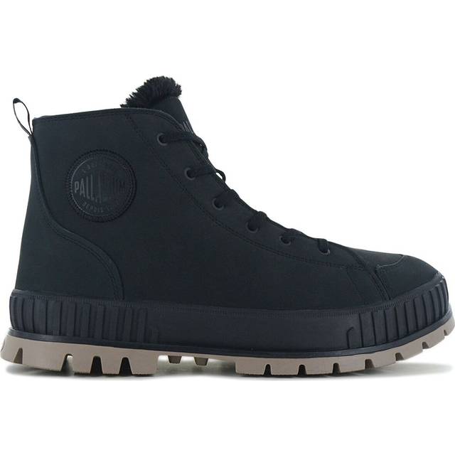 PALLADIUM Shock Leather ZIP Warm - Men's Winter Boots Lined Boots Leather Black 74439-008-M ORIGINAL EU 41 UK 7 black