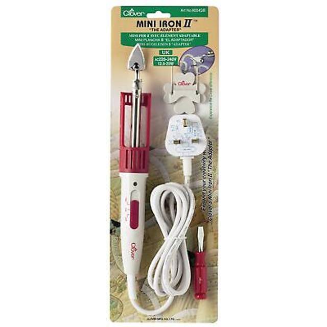 Clover CL8004GB Mini Iron, 1, Red
