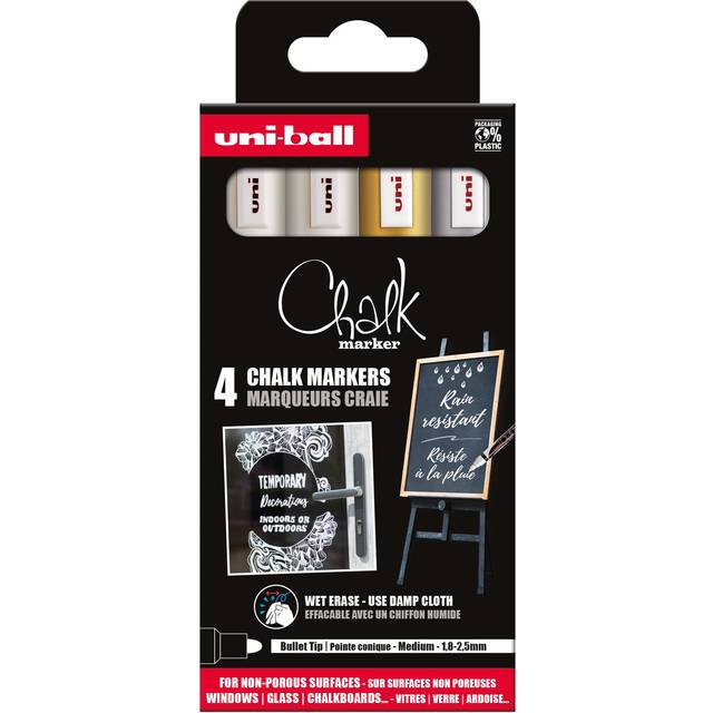 Chalk Marker PWE-5M 4-set No 3