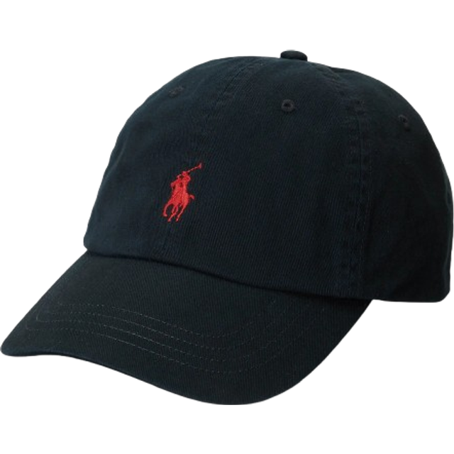 Polo Ralph Lauren for man. 710548524012 Black cotton chinese cloth cap (OSFA), Casual