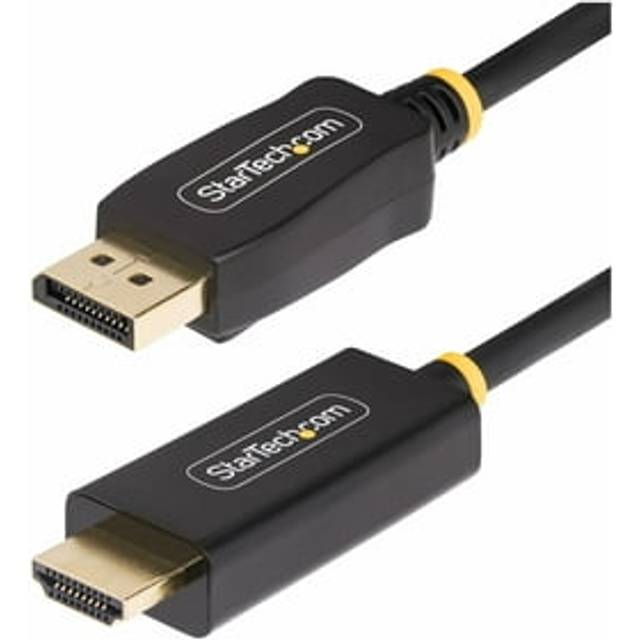 StarTech.com DP to HDMI Adapter Cable, 4K 1m