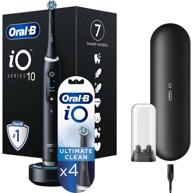 Oral-B iO Series 10 Black - Elektrisk tandbørste test - Techii.dk